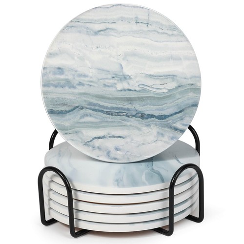 Drink coasters with holder for - coasters,