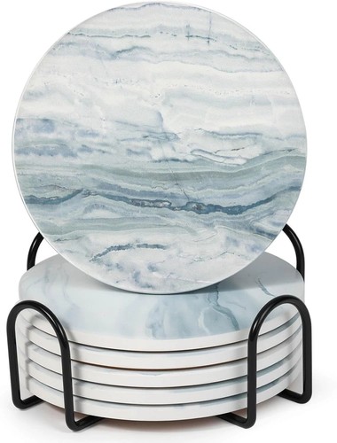 Drink coasters with holder for - holder,