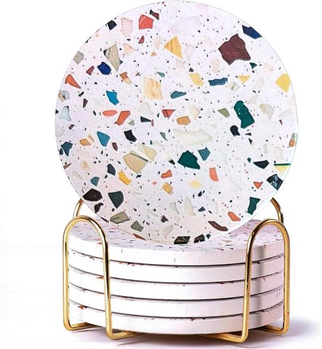 Absorbent terrazzo drink - absorbent,