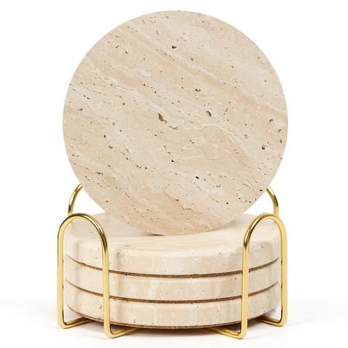 Natural travertine drink - natural,