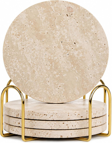 Marmor coasters natural - coasters,