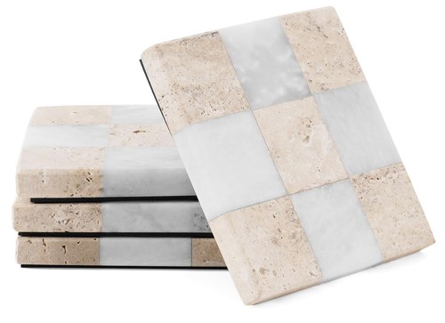Marble coasters set 4 - coasters,