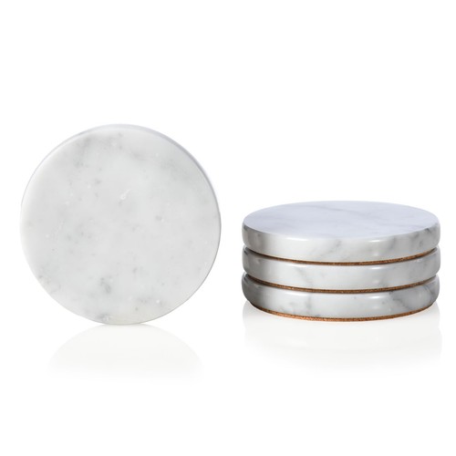 Real natural marble coasters - real,