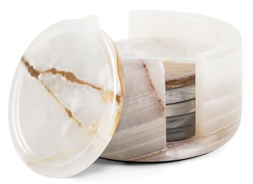 Set round marble - set, of