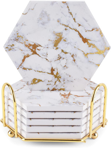 Marble coasters for - for, drinks