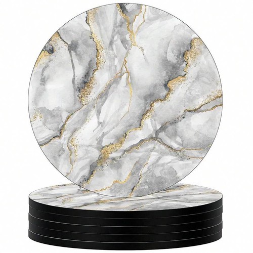 Coasters set marble - of,