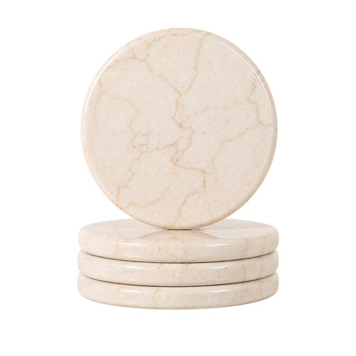 Natural champagne marble drink - natural,