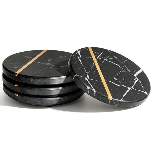 Set round marble - set, of